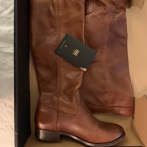 Women’s Frye Cara Roper Tall Boots in Cognac